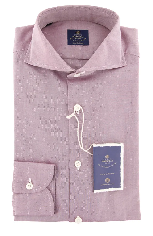 Luigi Borrelli Purple Shirt - Slim