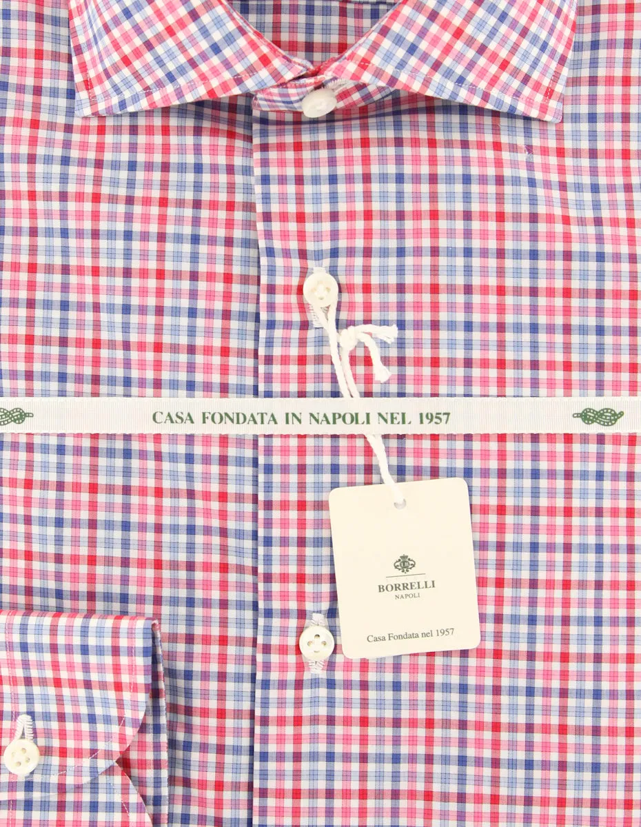 Luigi Borrelli Red Shirt - Slim