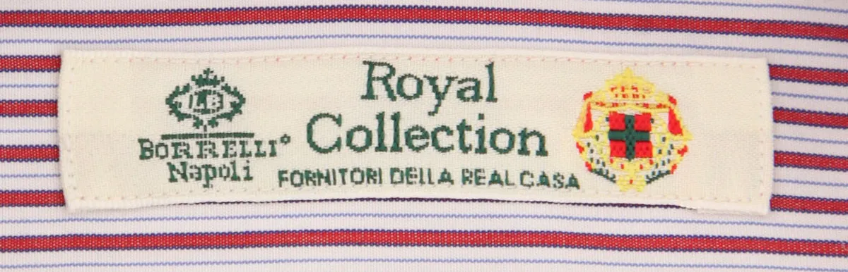 Luigi Borrelli Red Shirt - Slim