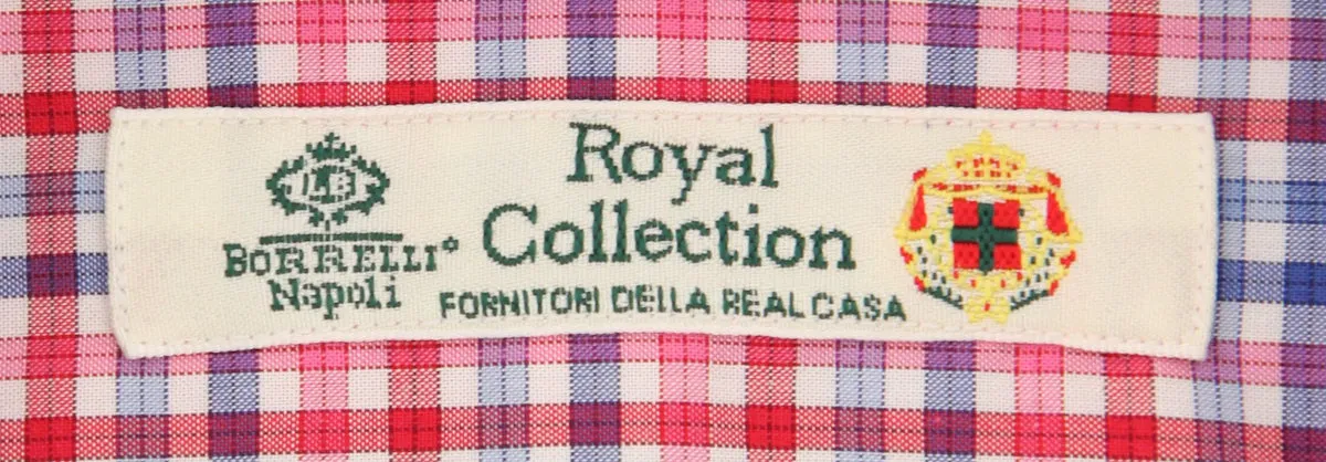 Luigi Borrelli Red Shirt - Slim
