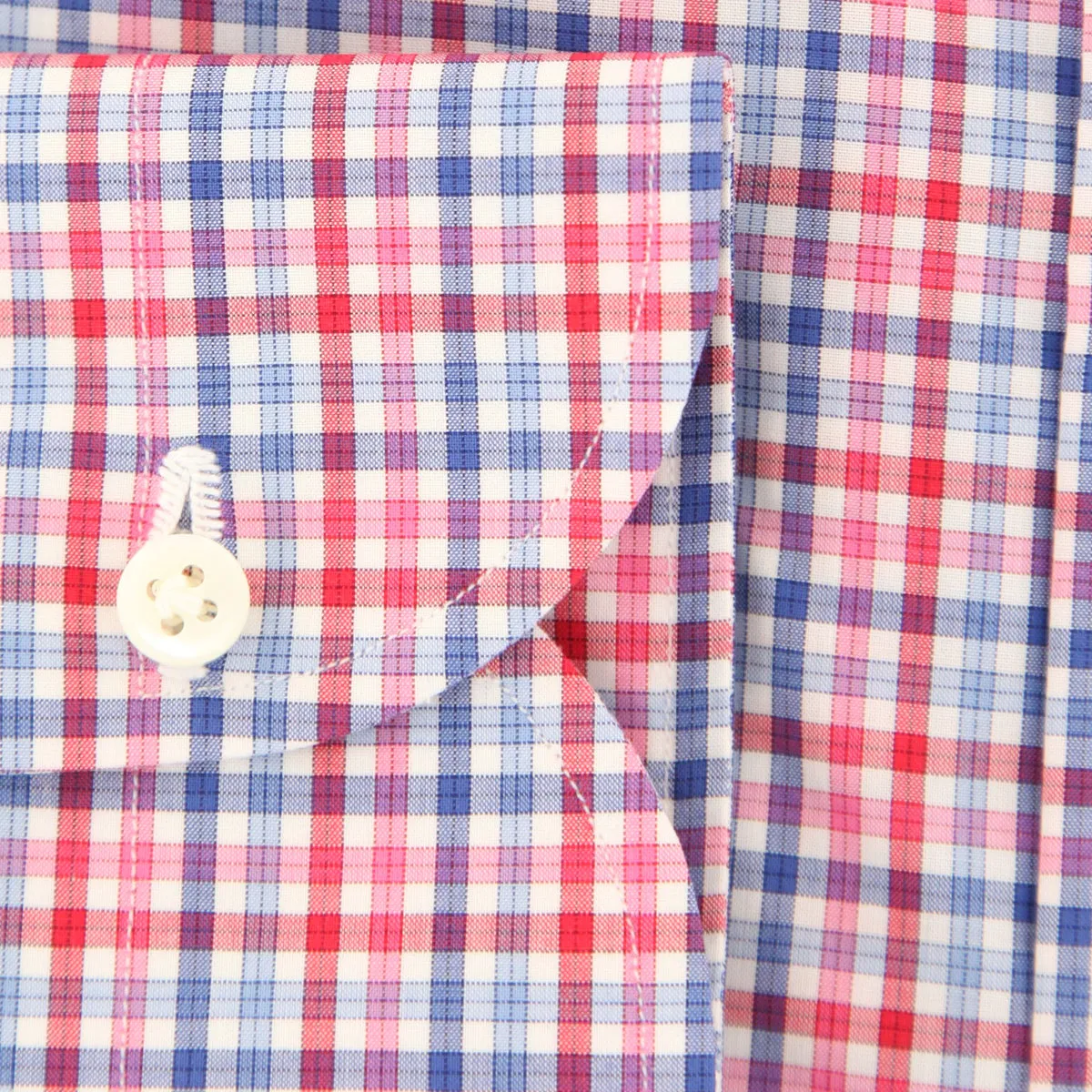 Luigi Borrelli Red Shirt - Slim
