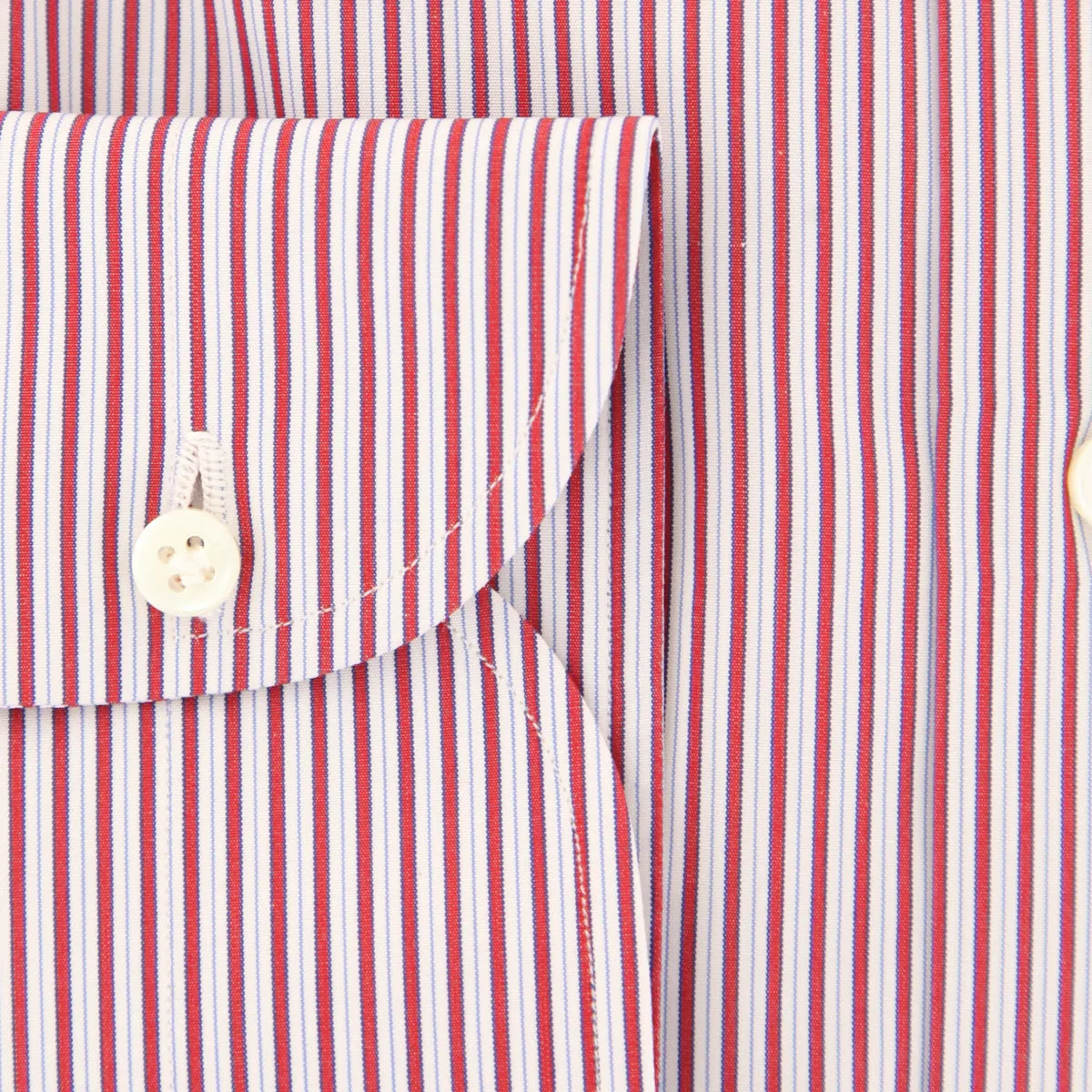 Luigi Borrelli Red Shirt - Slim