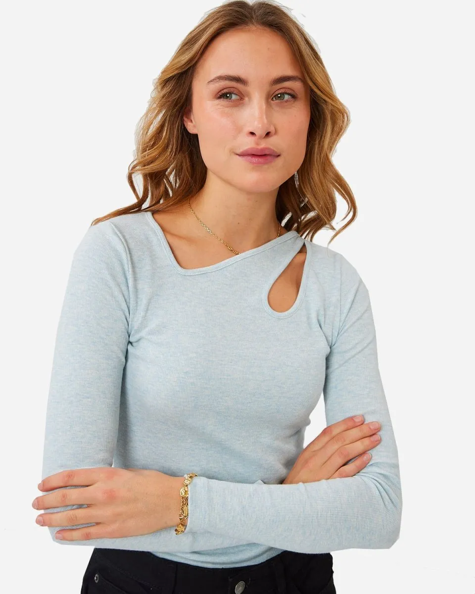 Luvie L/S - Porcelain Blue