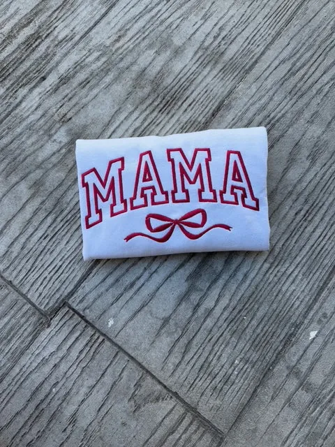 MAMA BOW SWEATSHIRT