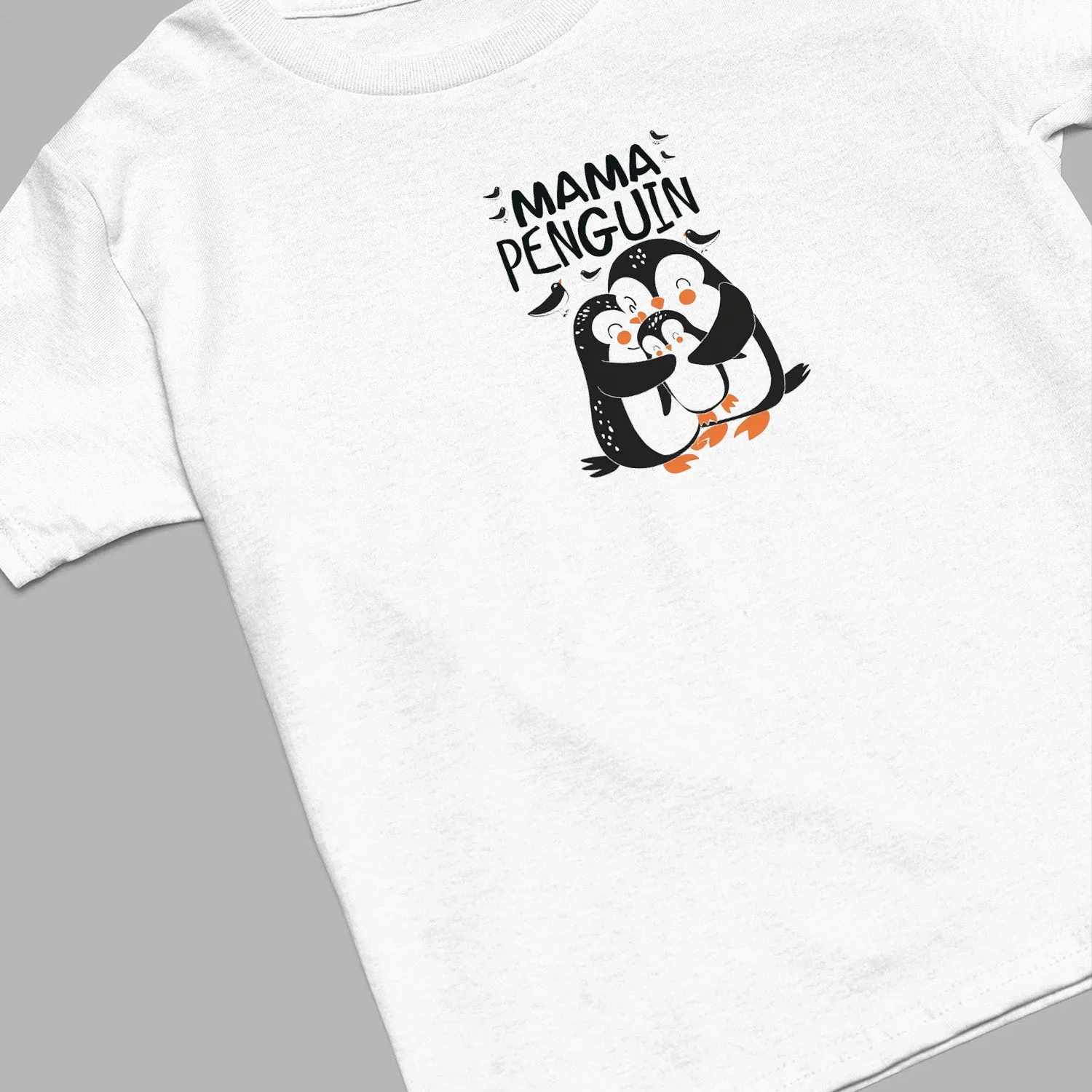 Mama Penguin Shirt, Penguin Lover Shirt, Cute Penguin T-Shirt For Women, Penguin Lovers Shirt, Mama And Baby Penguins Tee, Mother's Day Gift