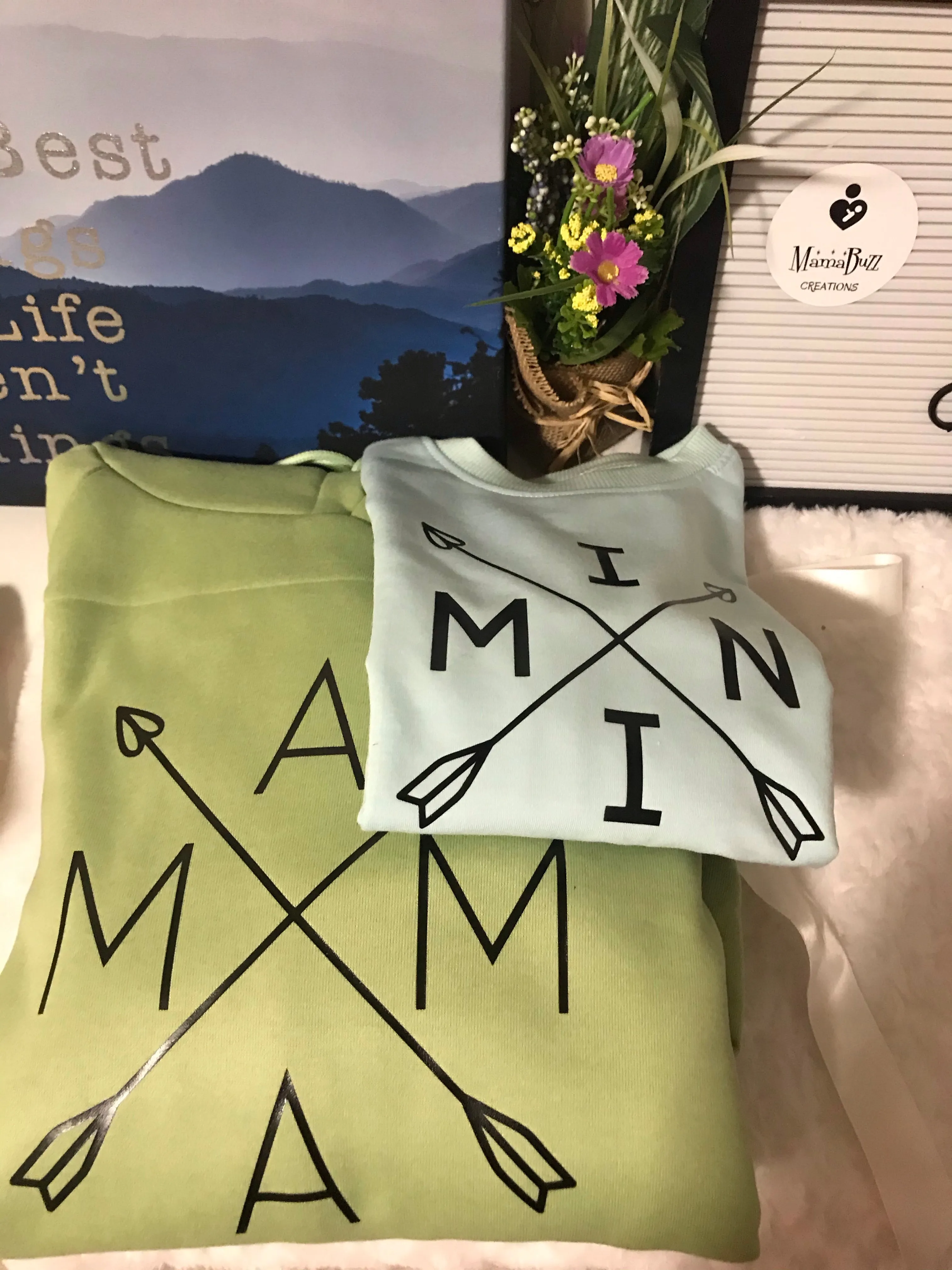 Mama Spring Fall Camping Hoodie