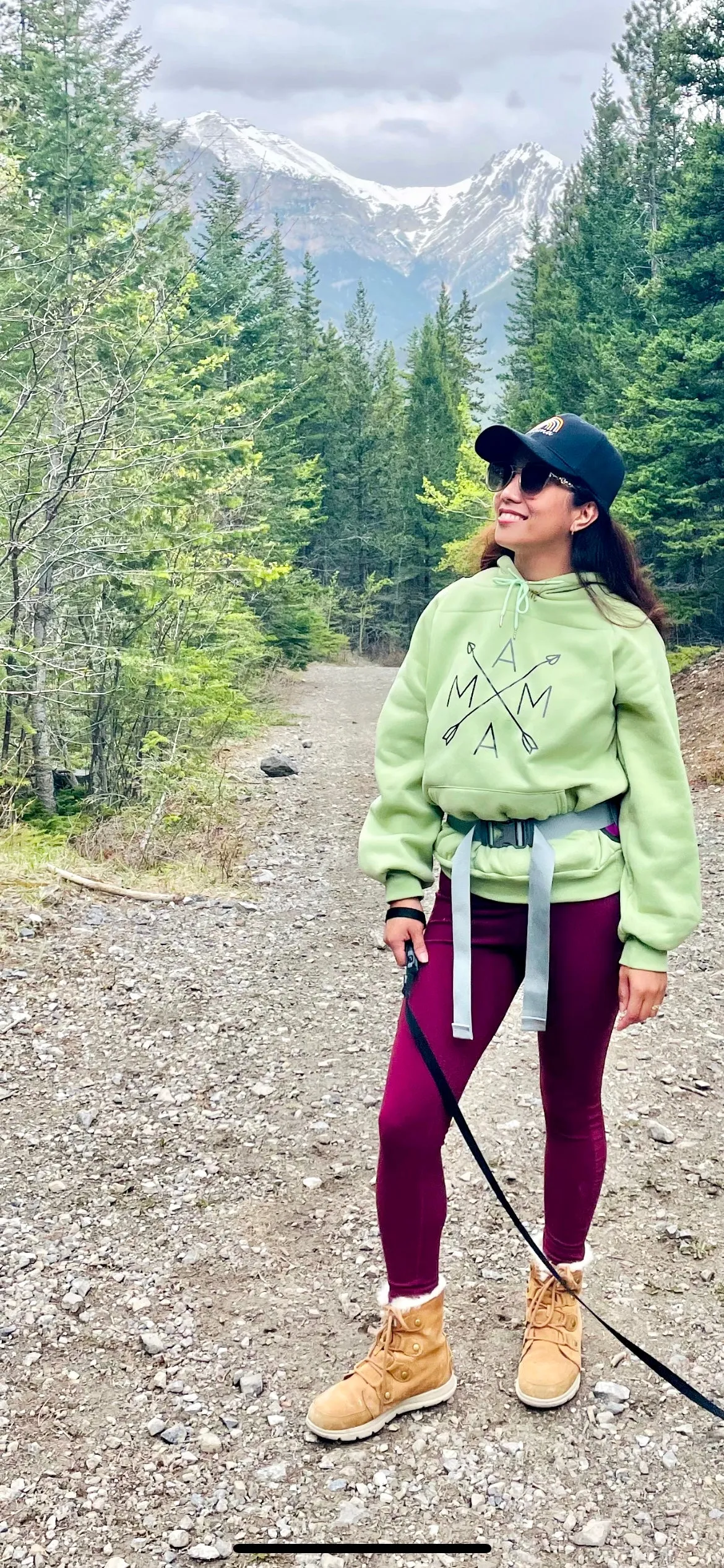 Mama Spring Fall Camping Hoodie