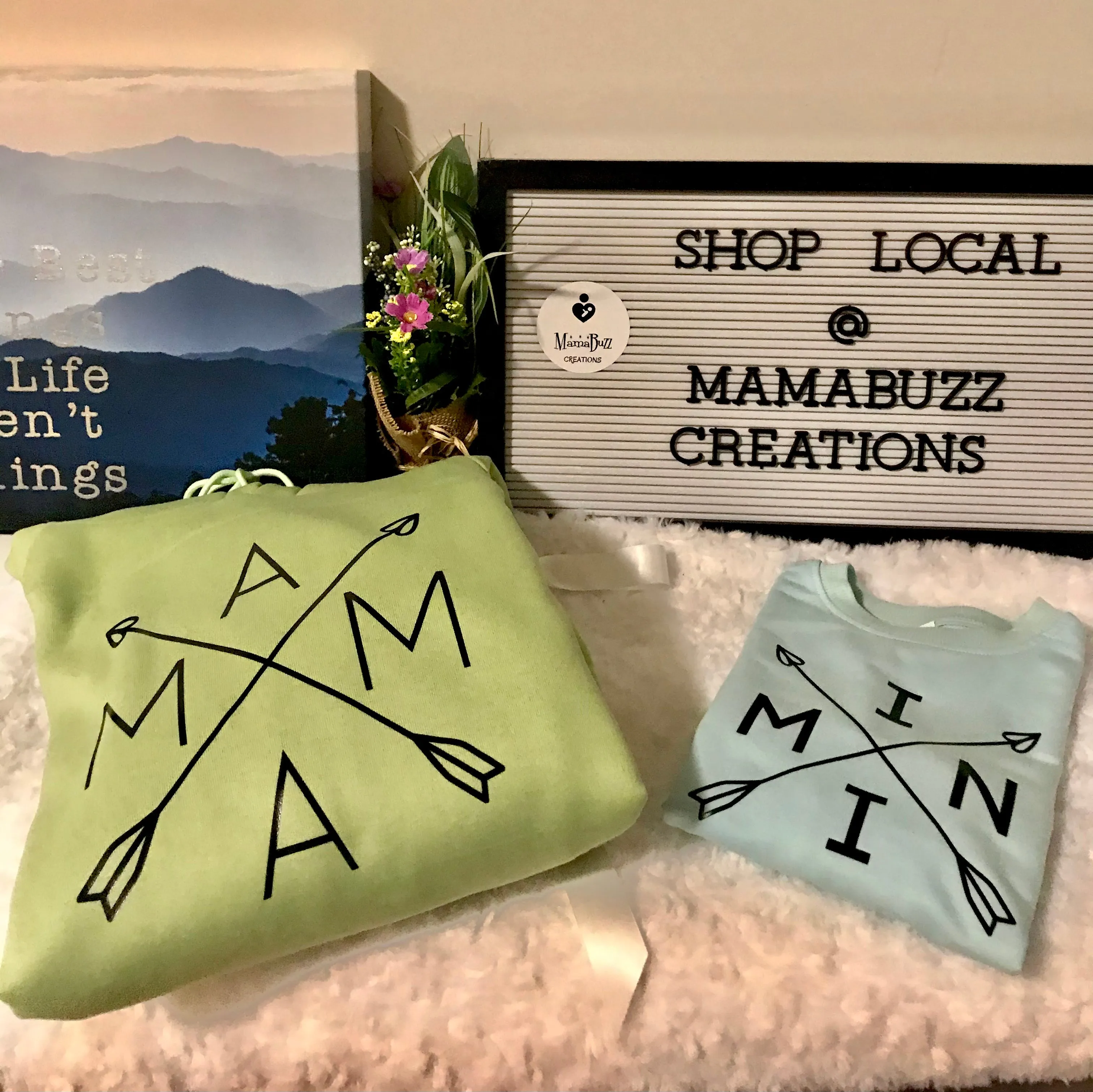 Mama Spring Fall Camping Hoodie