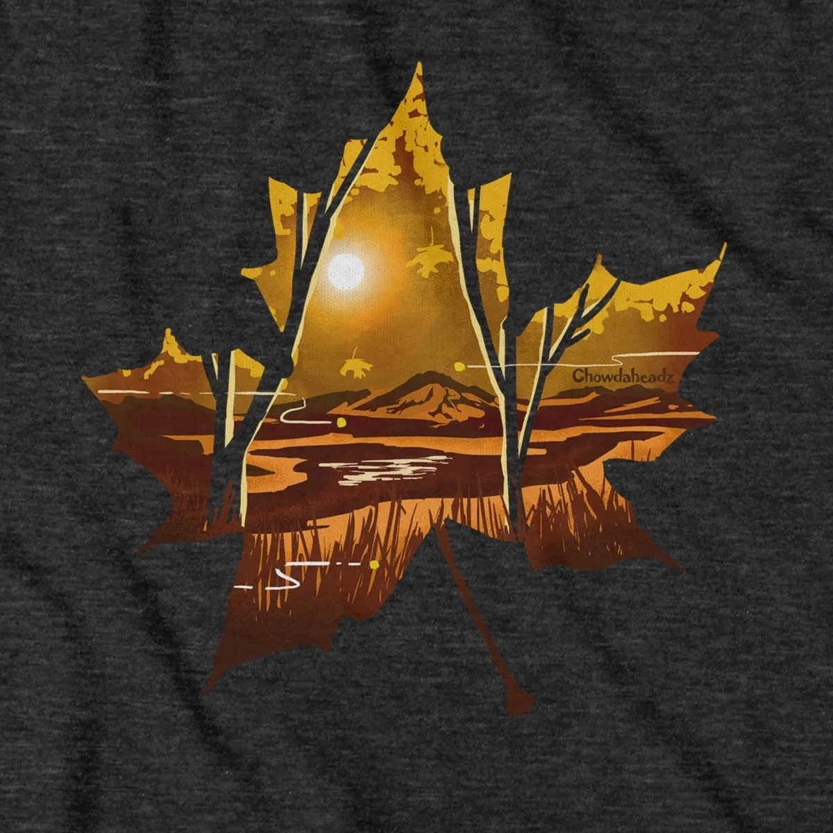 Maple Leaf Landscape T-Shirt