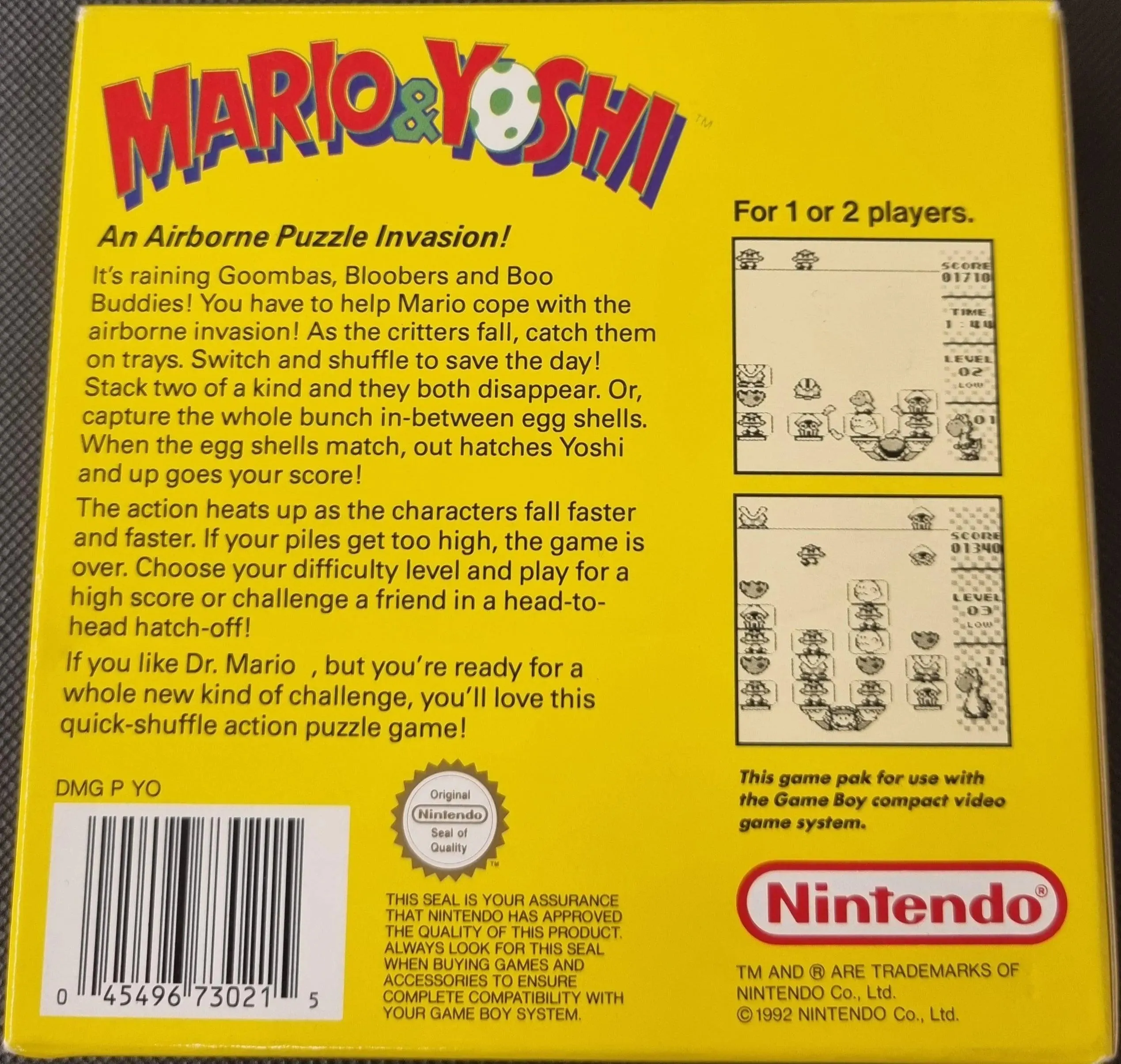 Mario & Yoshi i æske