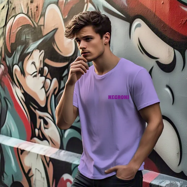 Men Drink in Design White Oversized T-shirt