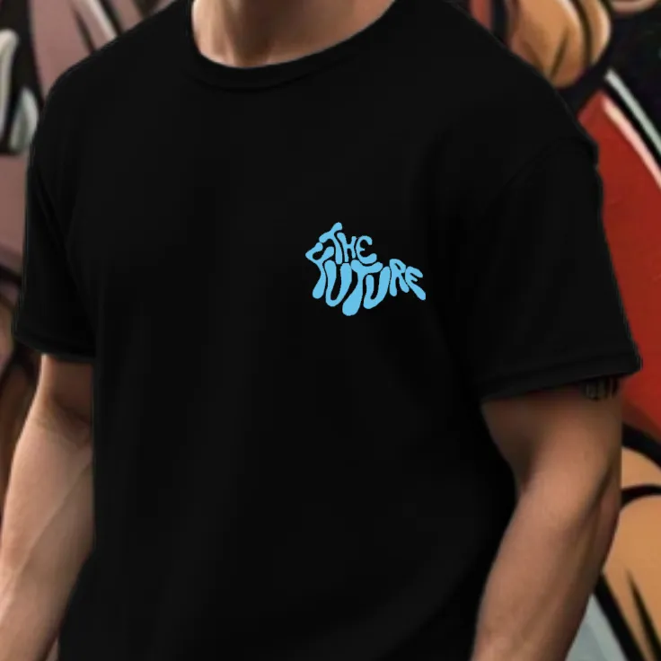 Men Jade Typography  Oversized T-shirt