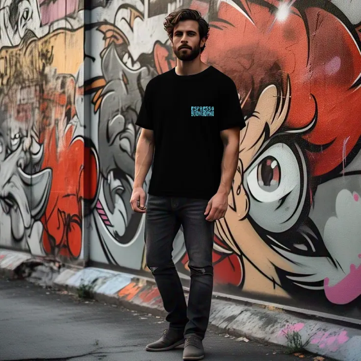 Men Mauve Typography Oversized T-shirt