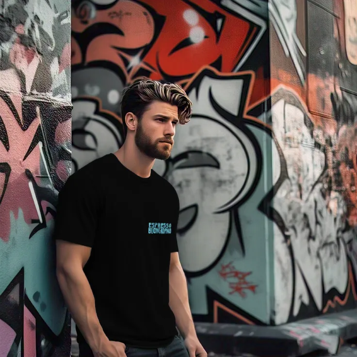 Men Mauve Typography Oversized T-shirt