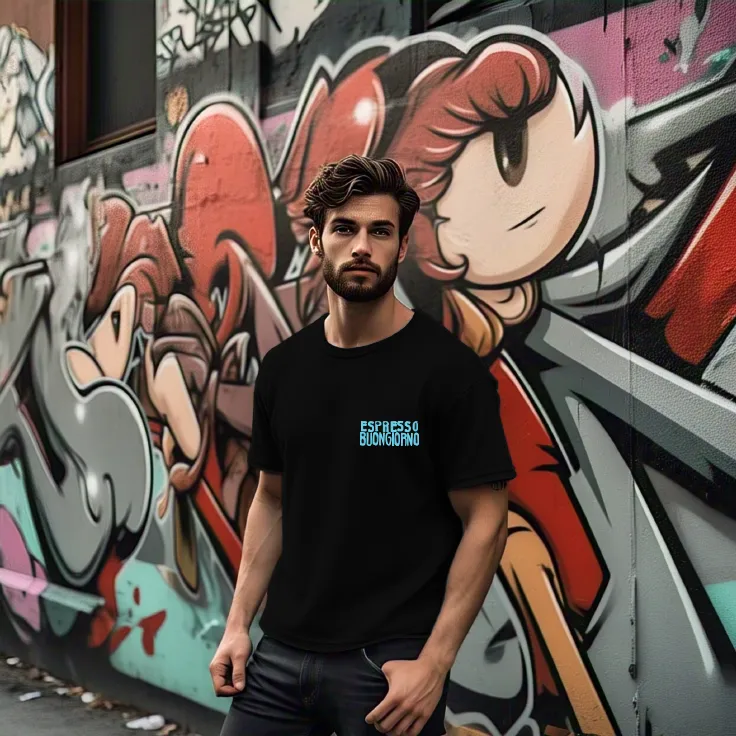 Men Mauve Typography Oversized T-shirt