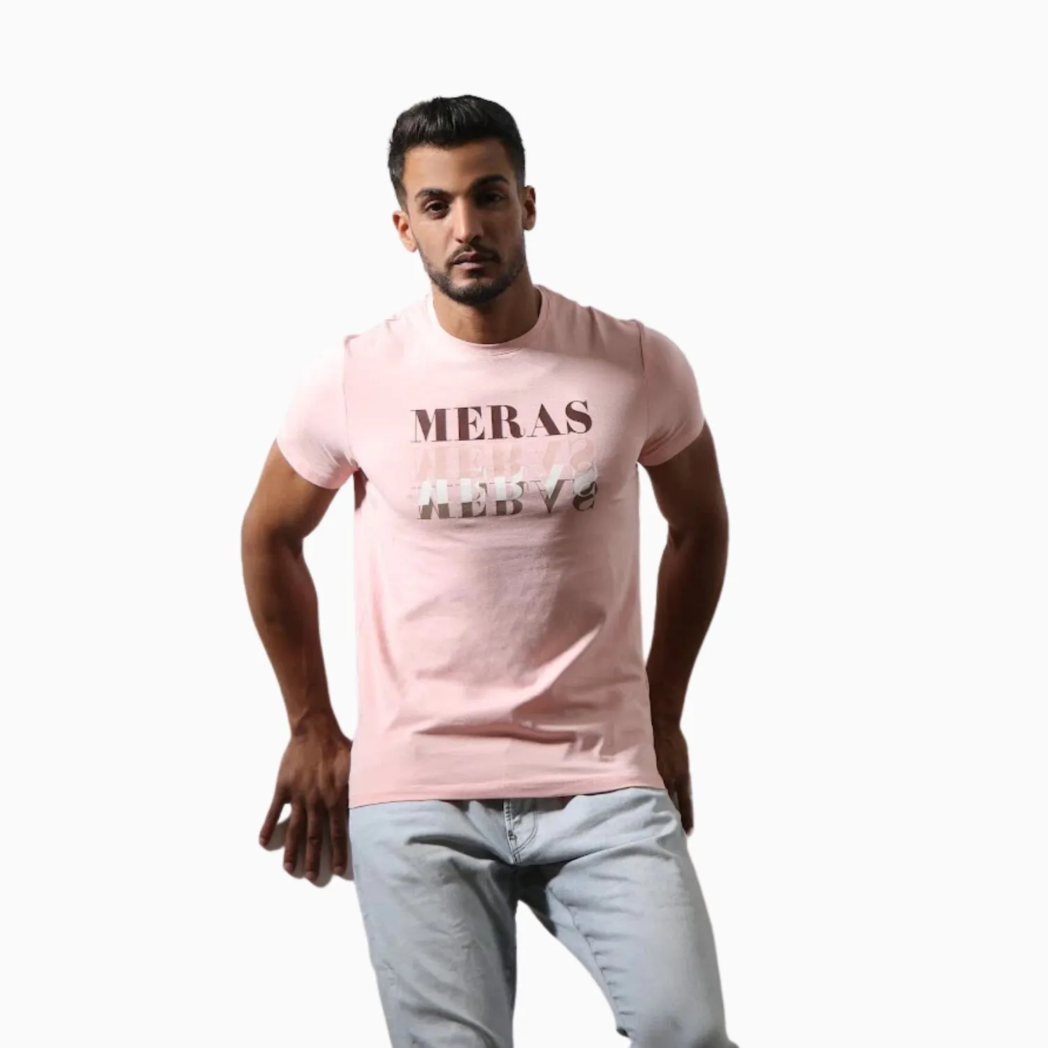 Men's Crew Neck Short Sleeve T Shirt