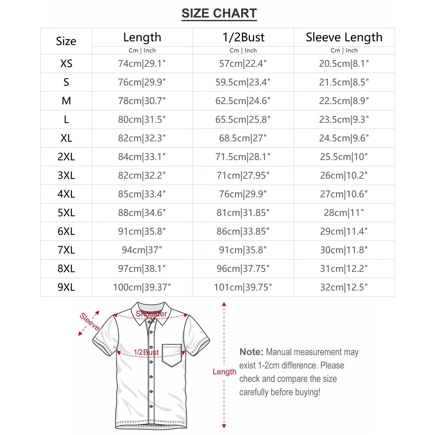 Men's Fashion Contrast Color Musical Note Printing Shirt 2410000945