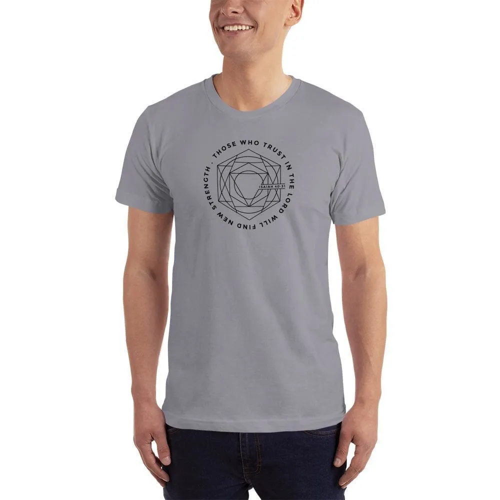 Men's Those Who Trust in the Lord Will Find New Strength Christian T-Shirt