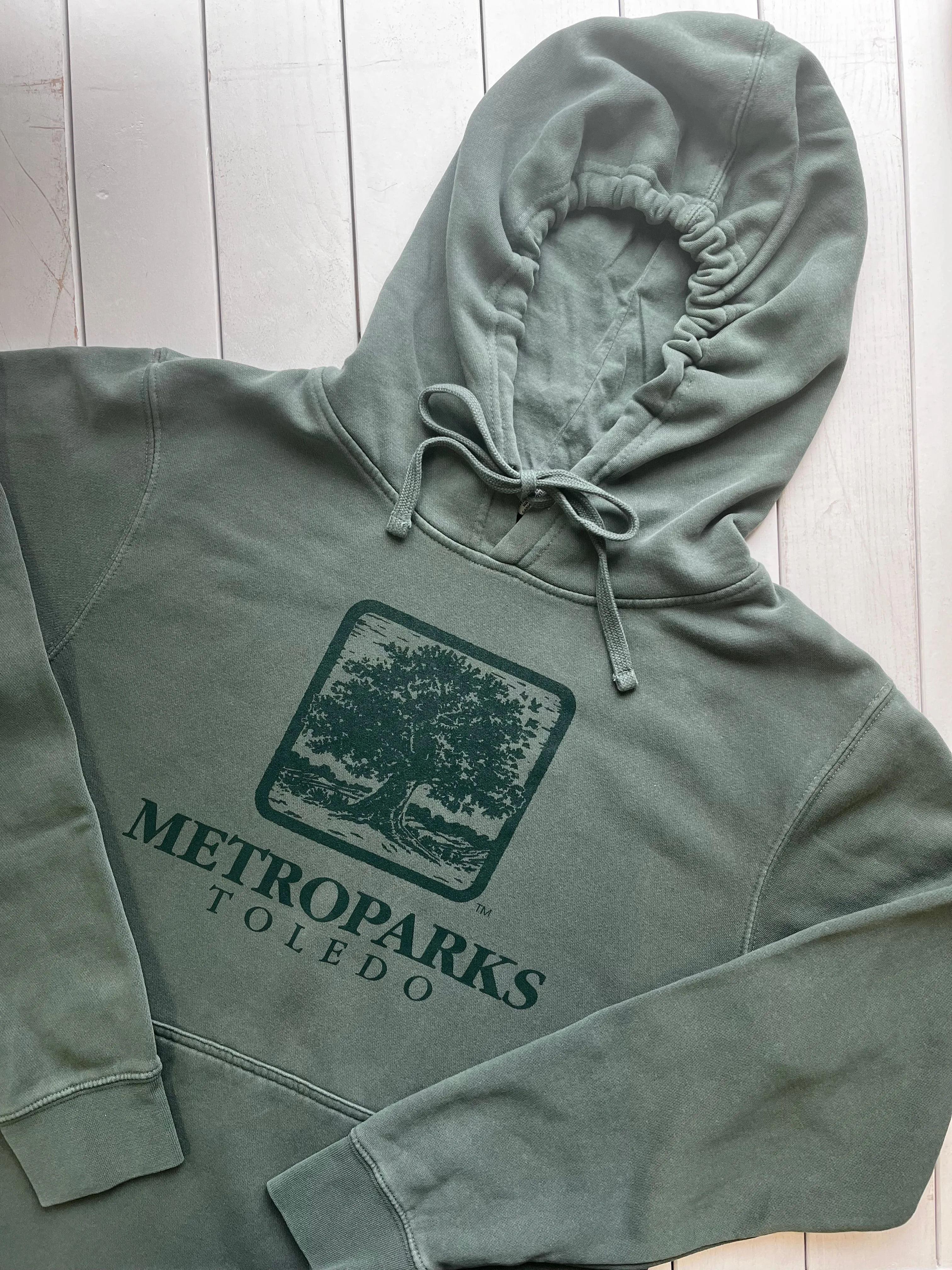 Metroparks Toledo Vintage Tree Logo Hoodie