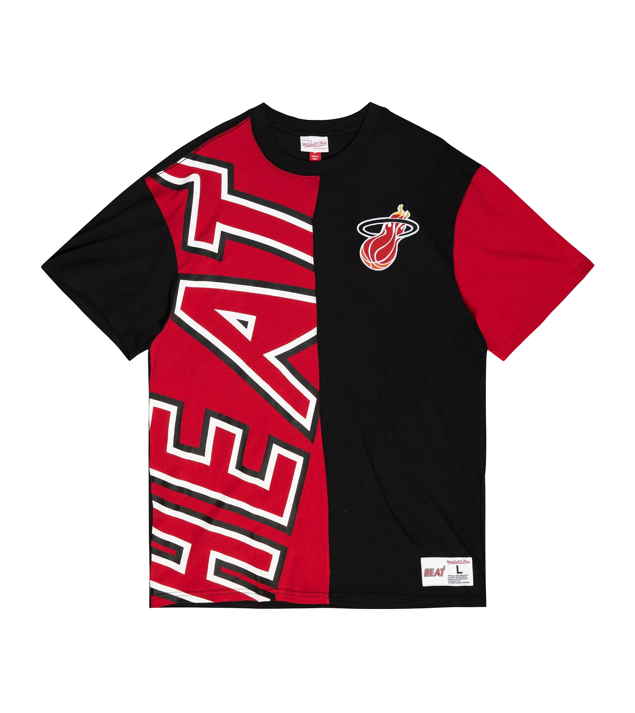 Mitchell and Ness Miami HEAT Play By Play Tee
