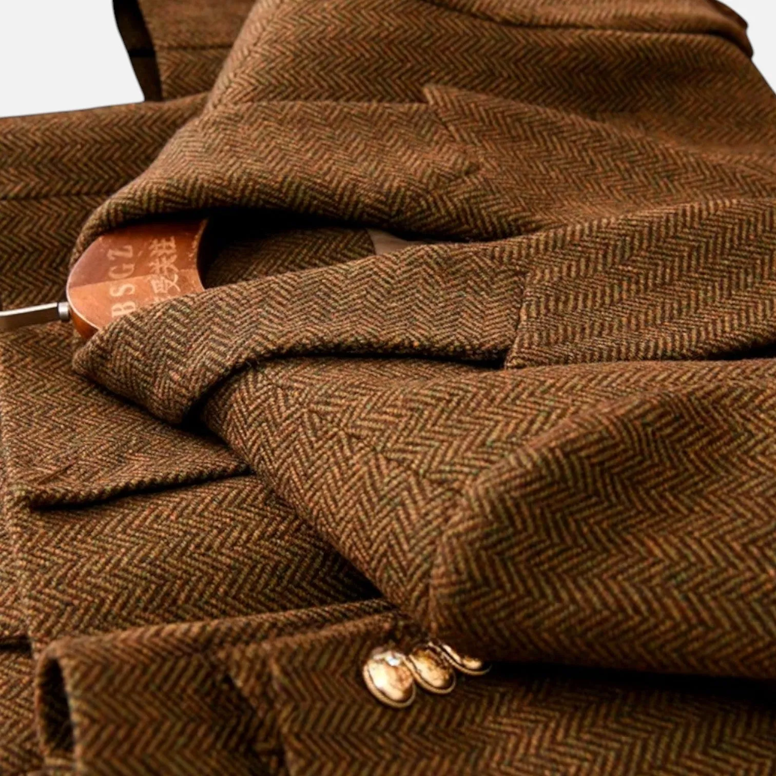 Monacogents | Vintage Wool Blazer with Belt