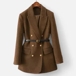 Monacogents | Vintage Wool Blazer with Belt