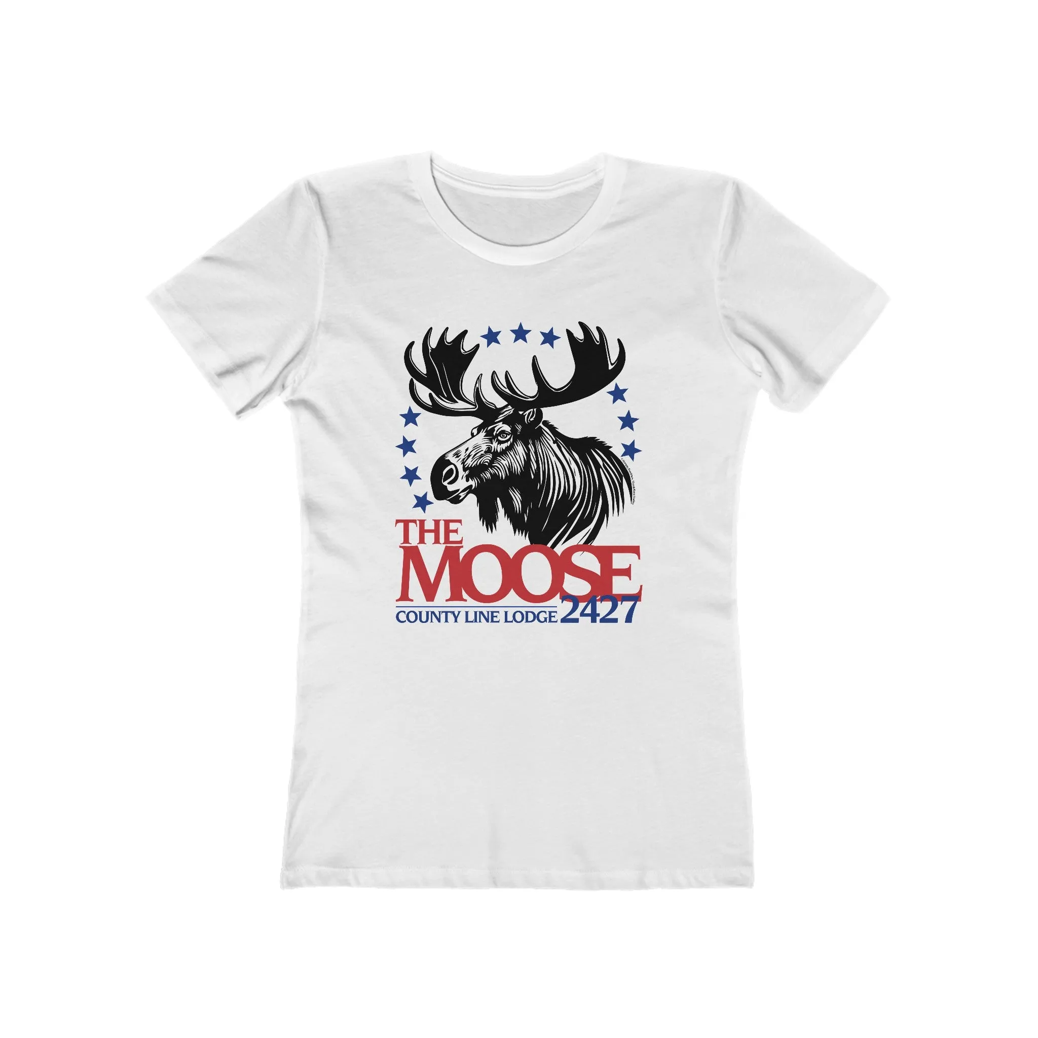 Moose Lodge 2427 - Moose For President - Women's T-Shirt (Front Print Only)