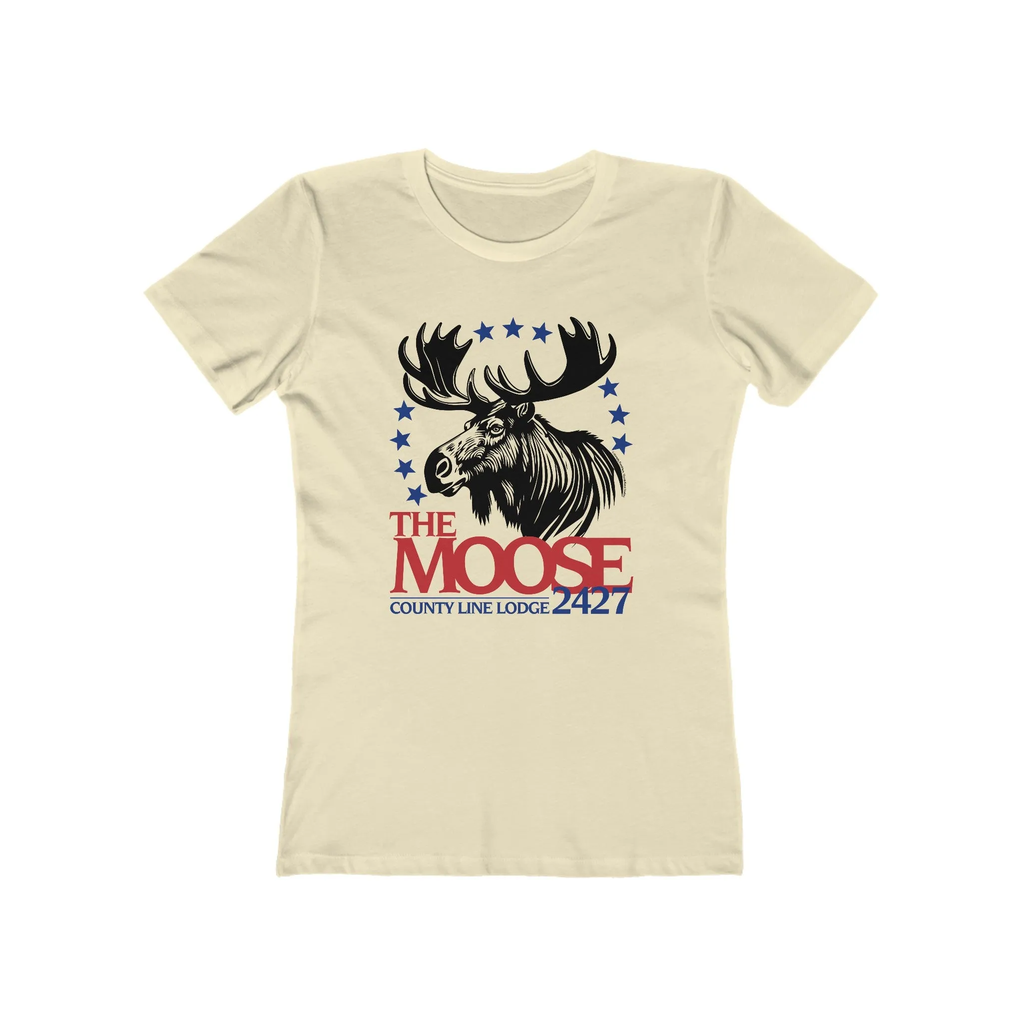 Moose Lodge 2427 - Moose For President - Women's T-Shirt (Front Print Only)