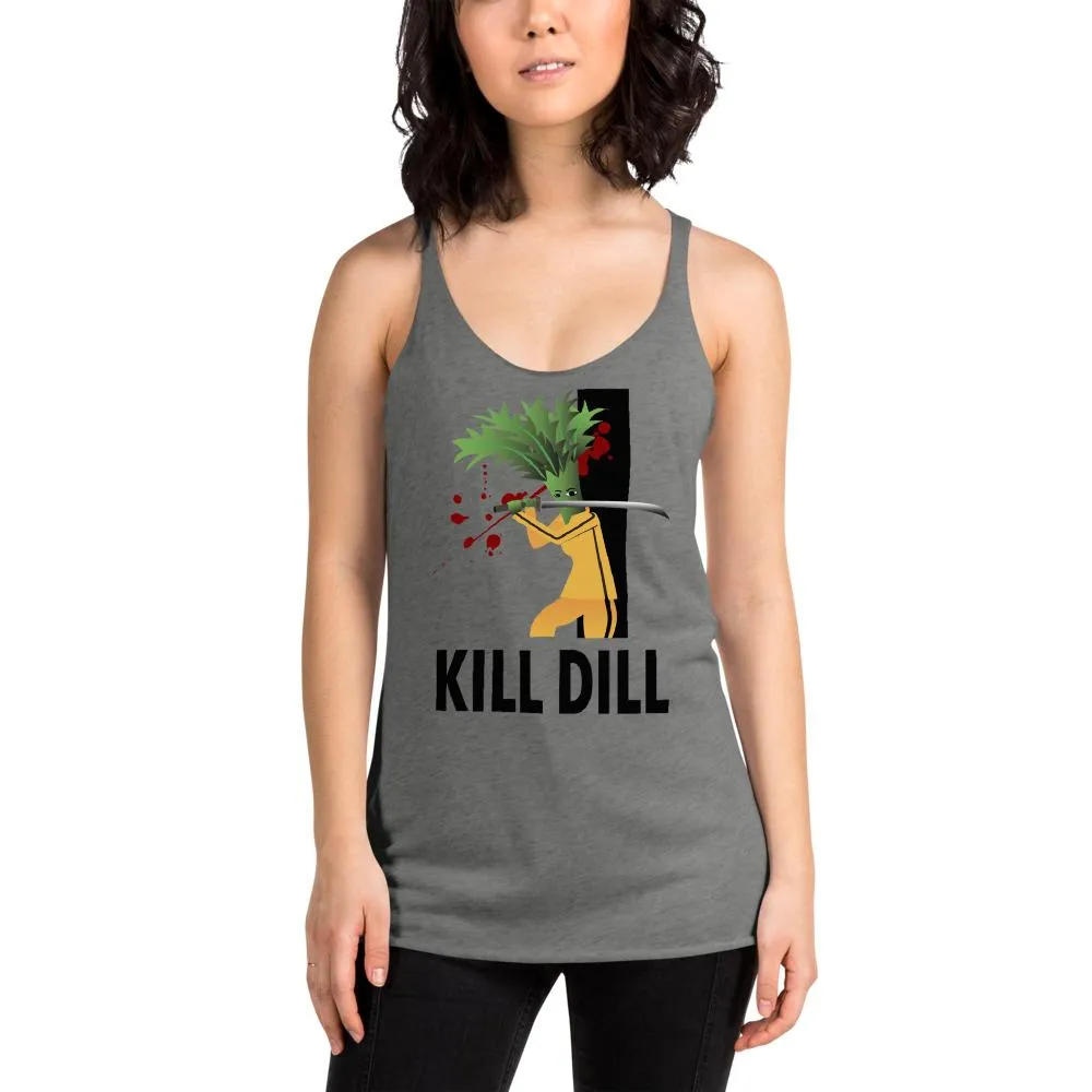 Movie The Food™ "Kill Dill" Women's Racerback Tank Top