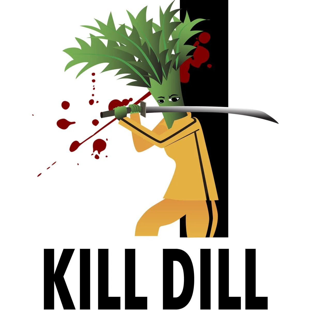 Movie The Food™ "Kill Dill" Women's Racerback Tank Top