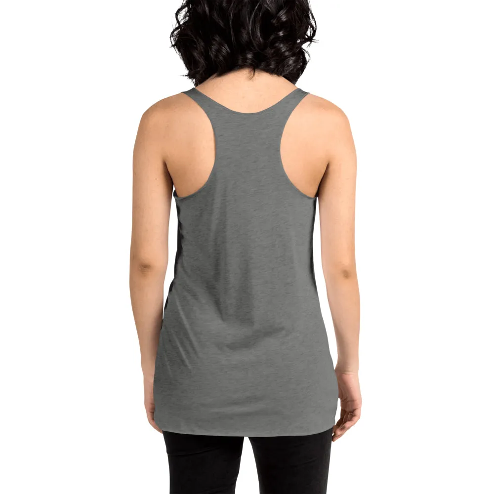 Movie The Food™ "White Chickens" Women's Racerback Tank Top