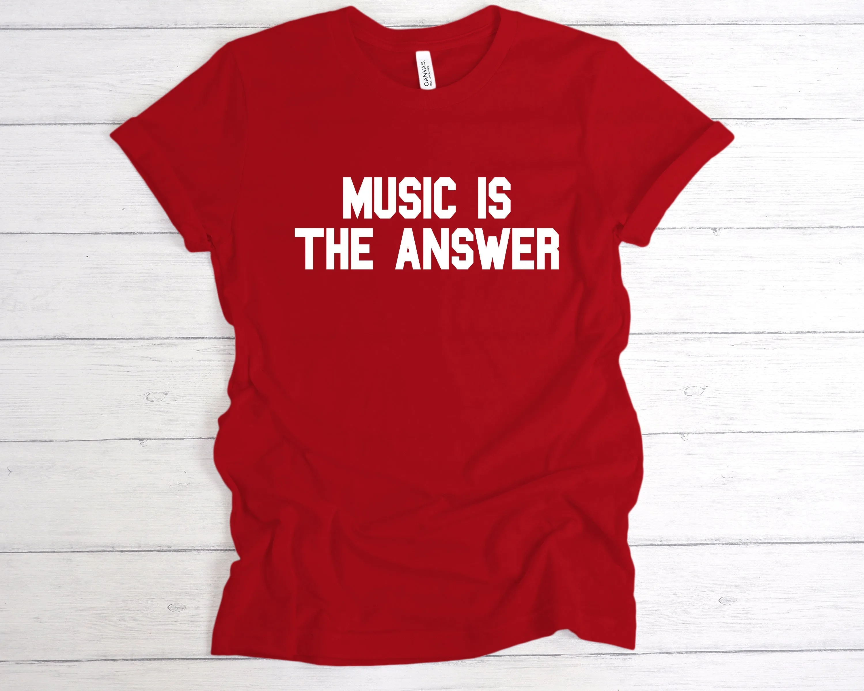 Music Is The Answer T-Shirt