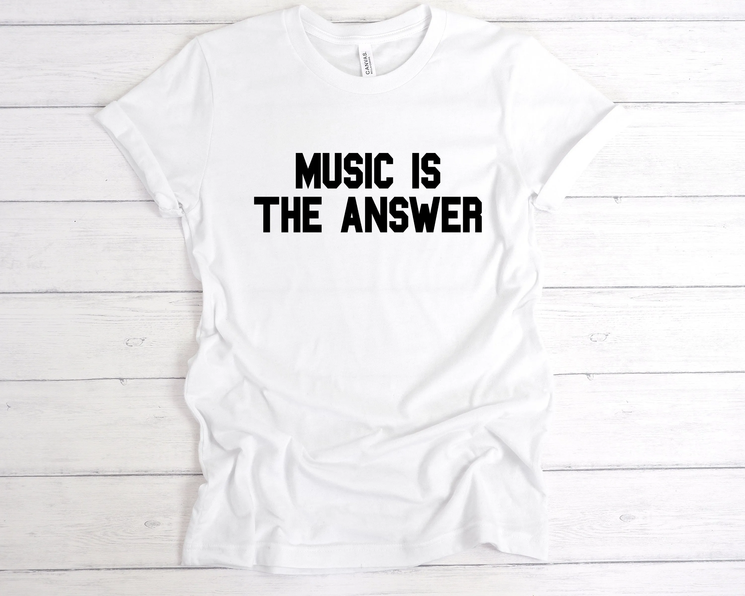 Music Is The Answer T-Shirt