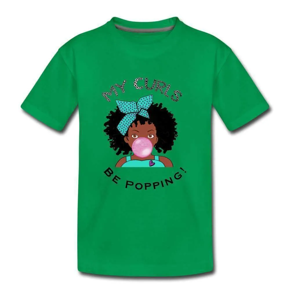My Curls Be Popping Youth T-Shirt