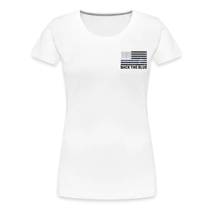 My Favorite Police Officer Calls Me Mom Women’s Premium T-Shirt (CK4138) Male officer
