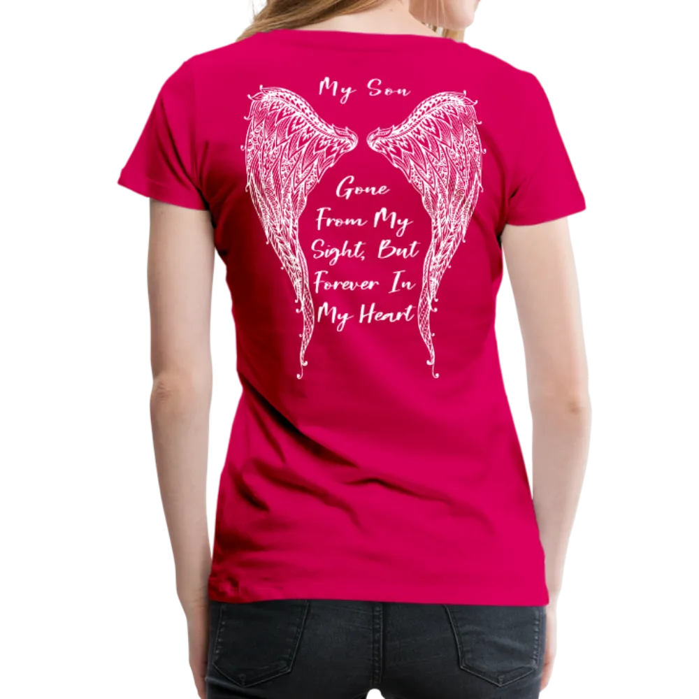 My Son Gone From Sight Women’s Premium T-Shirt (CK1803)