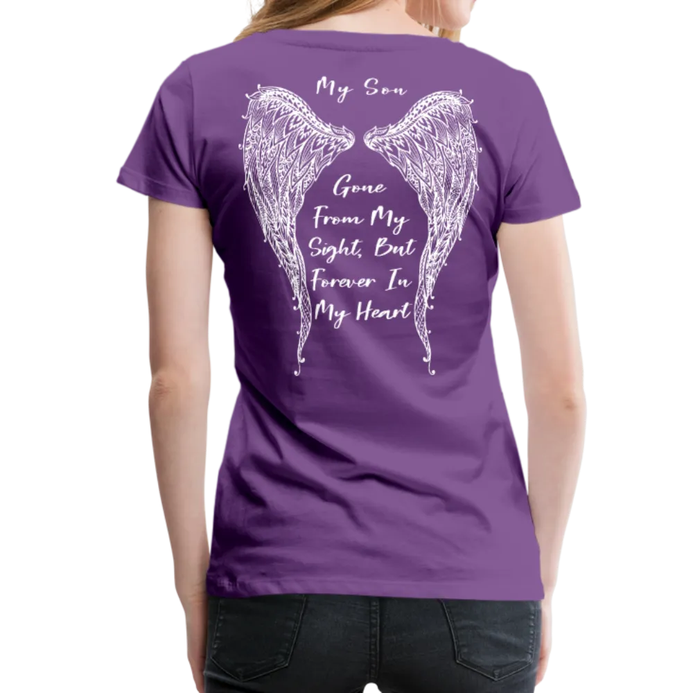 My Son Gone From Sight Women’s Premium T-Shirt (CK1803)