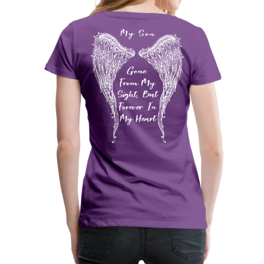 My Son Gone From Sight Women’s Premium T-Shirt (CK1803)