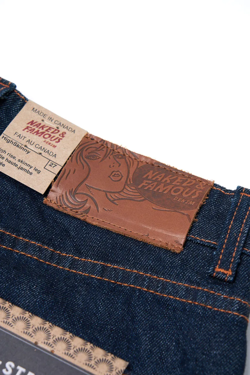 Naked & Famous Denim "The High Skinny" 11oz Stretch Selvedge