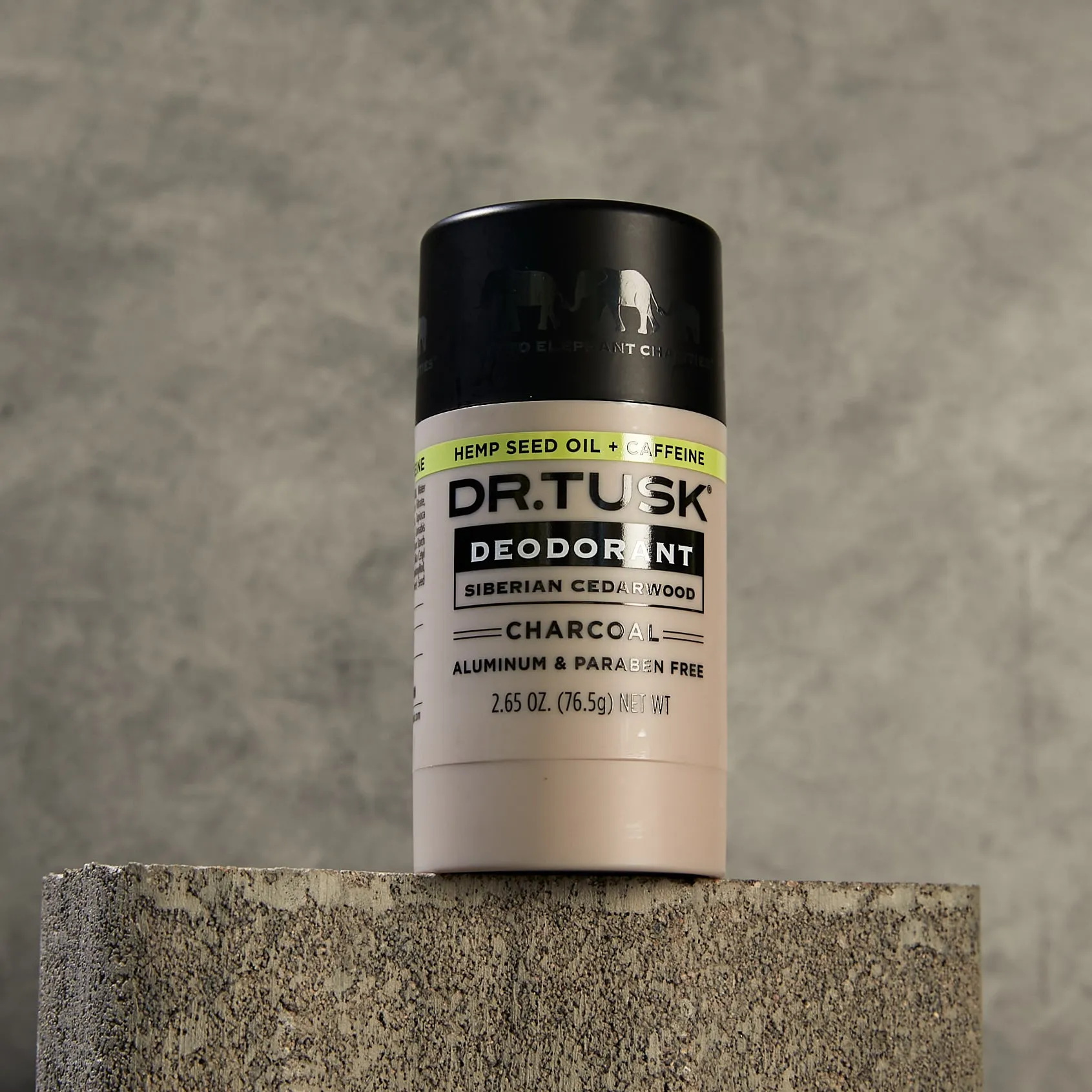 NATURAL CHARCOAL DEODORANT - SIBERIAN CEDARWOOD