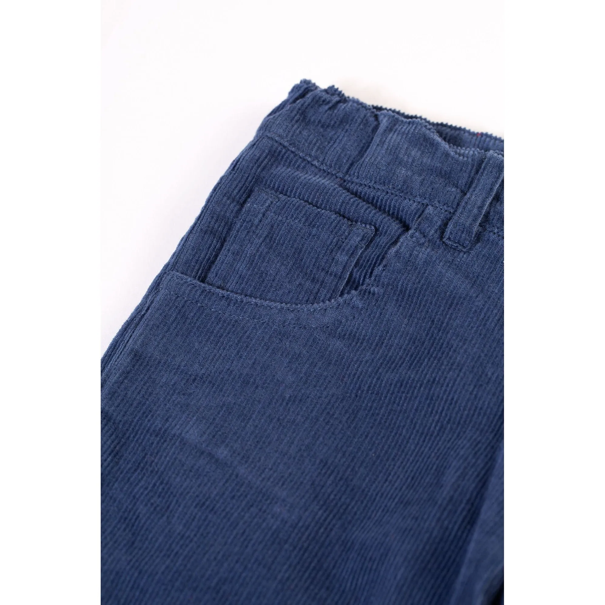Navy Blue Callum Slim Cords - 2 Left Size 2-3 & 6-7 years