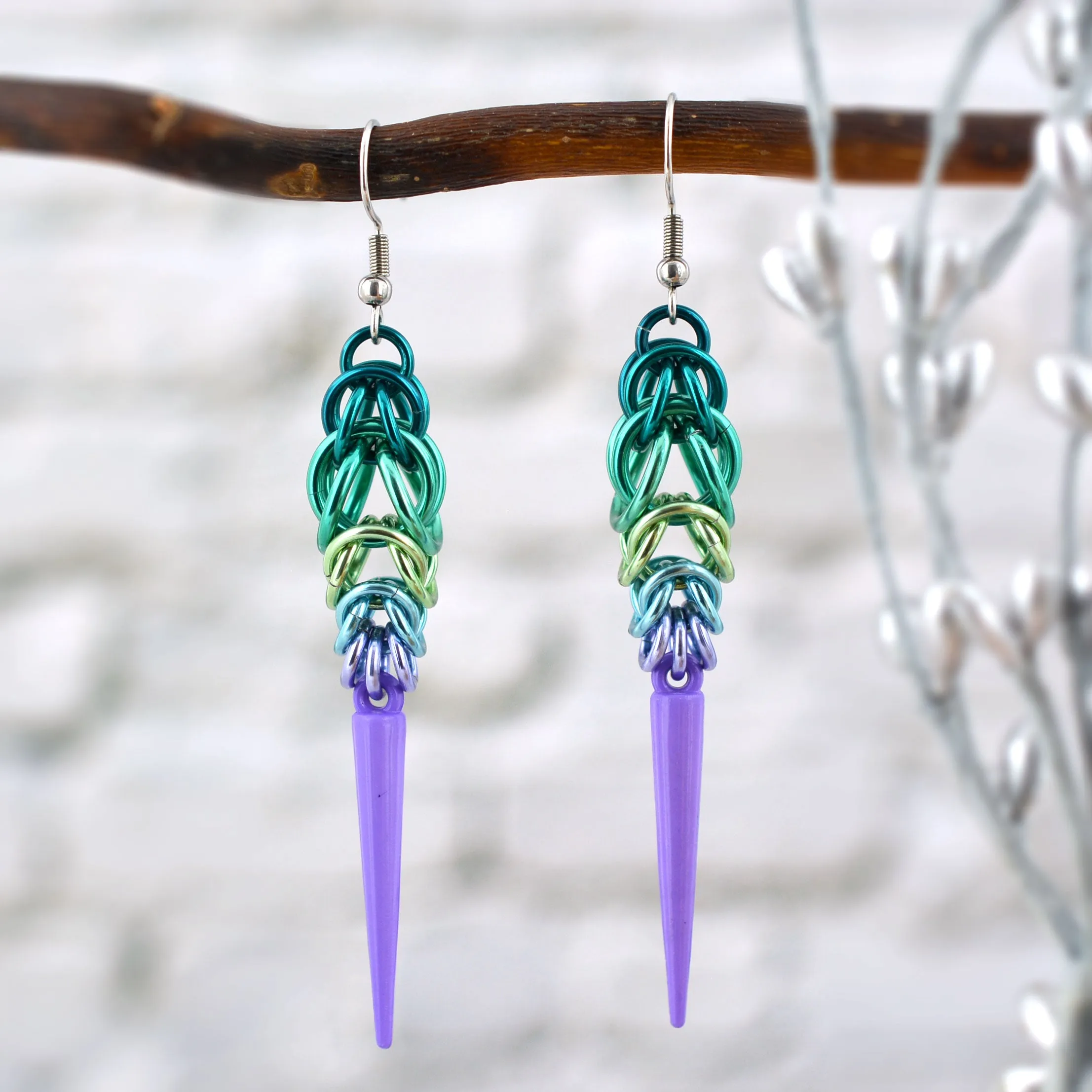 Neptunic Pride - Spike Earrings