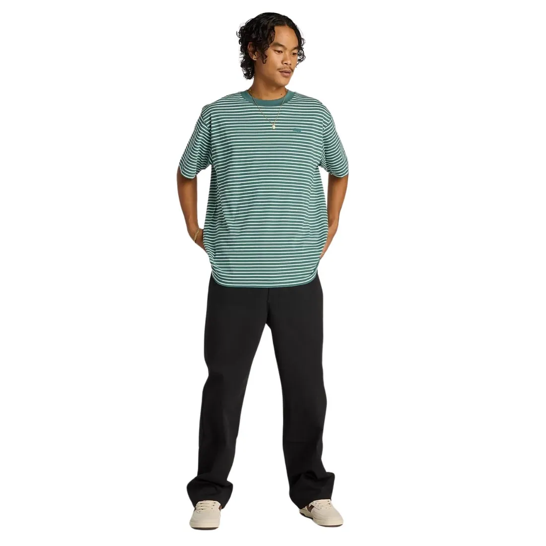 New Balance Numeric Stripe T-Shirt - New Spruce