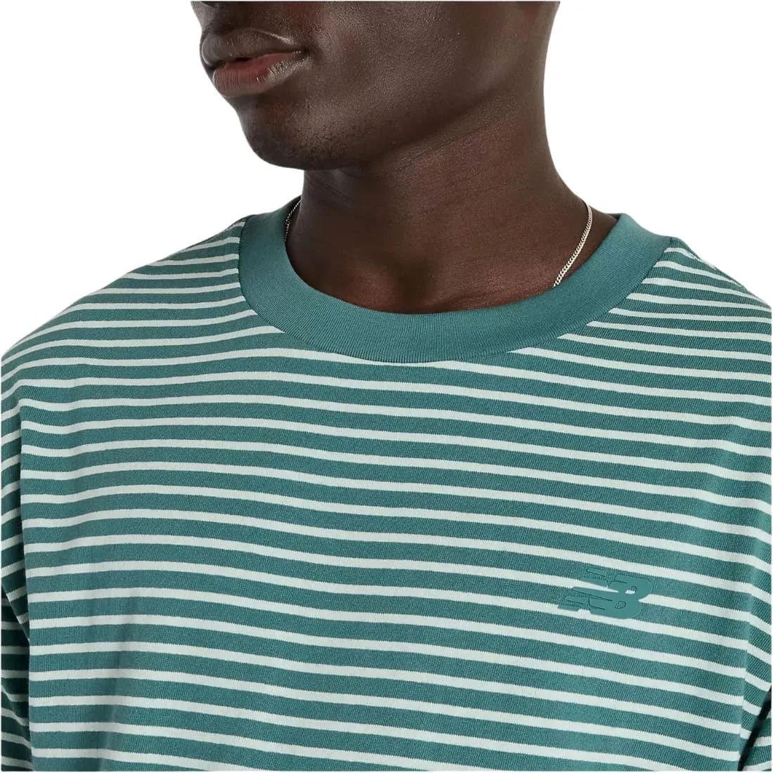 New Balance Numeric Stripe T-Shirt - New Spruce