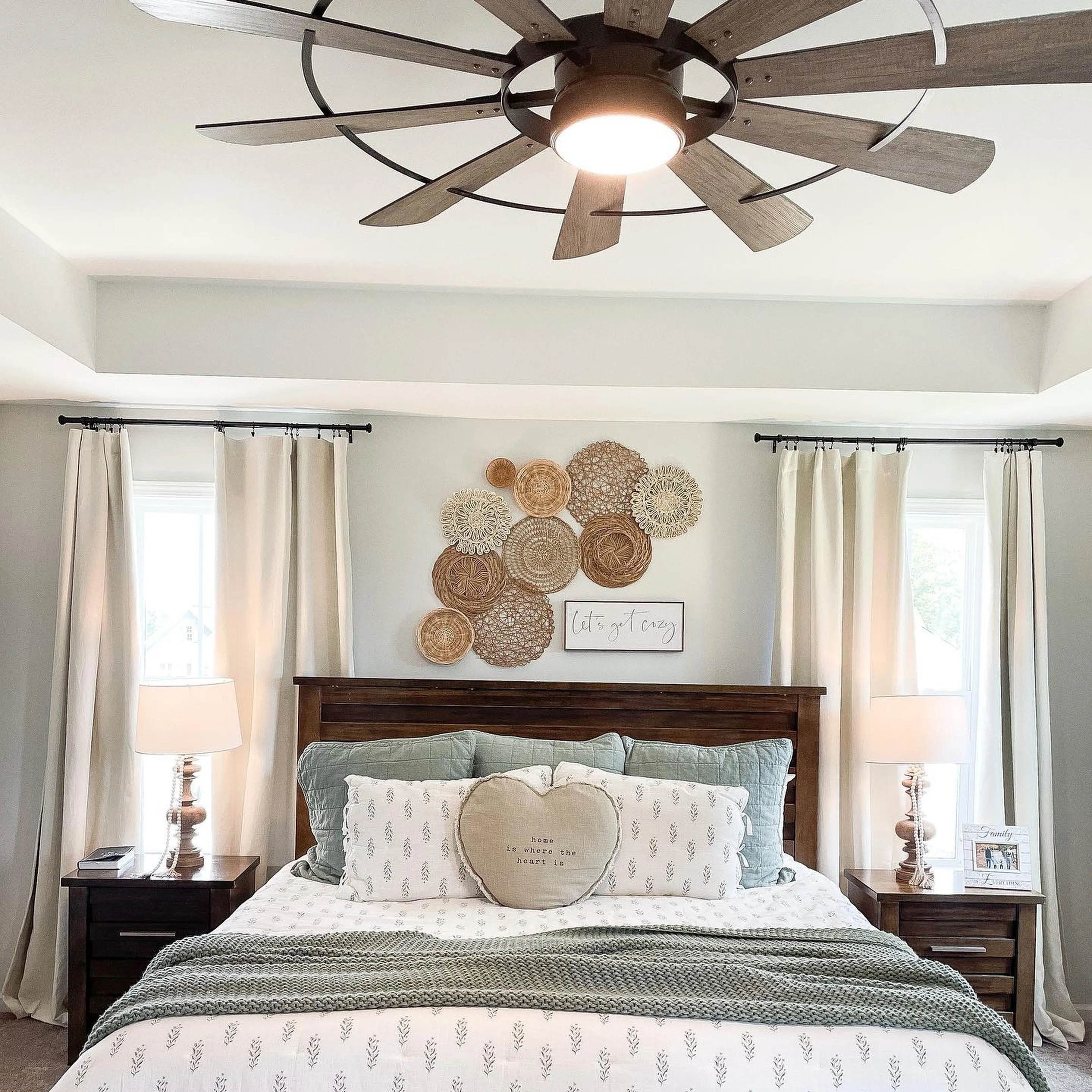 New Lofty Cotton Slub Wood Block Floral Quilt White - Threshold™ designed with Studio McGee in King!