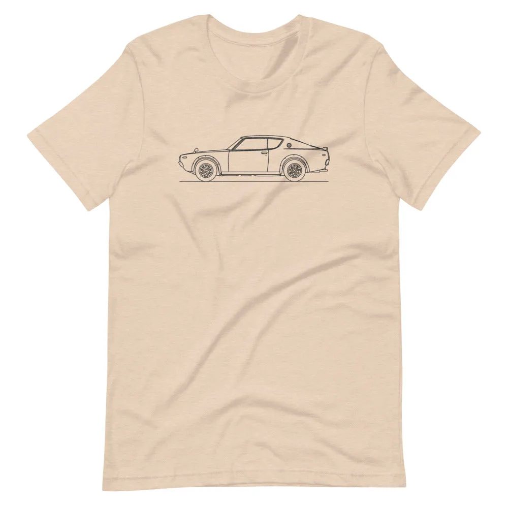 Nissan Skyline GT-R KPGC110 silhouette T-shirt