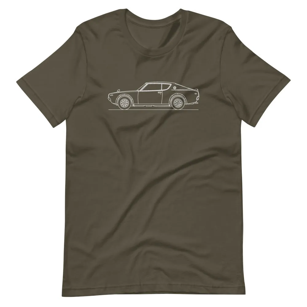 Nissan Skyline GT-R KPGC110 silhouette T-shirt
