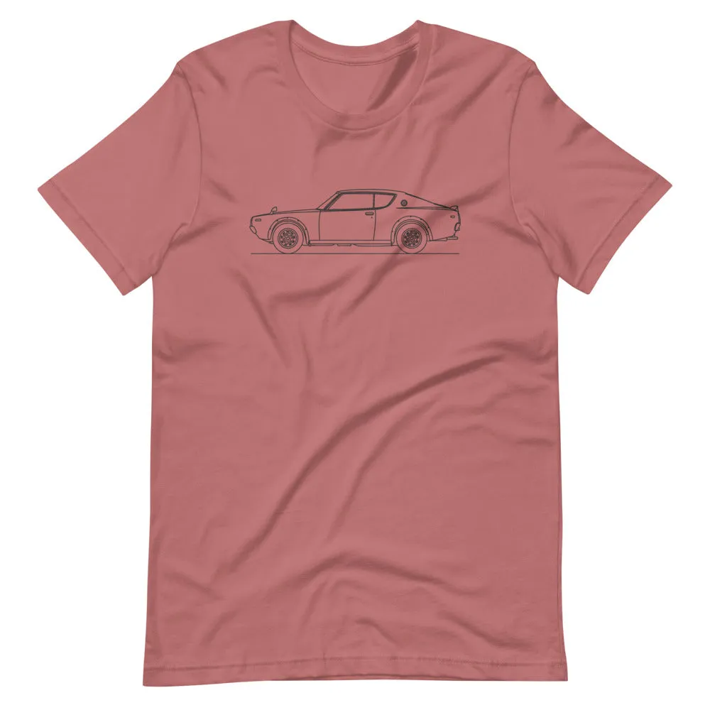 Nissan Skyline GT-R KPGC110 silhouette T-shirt