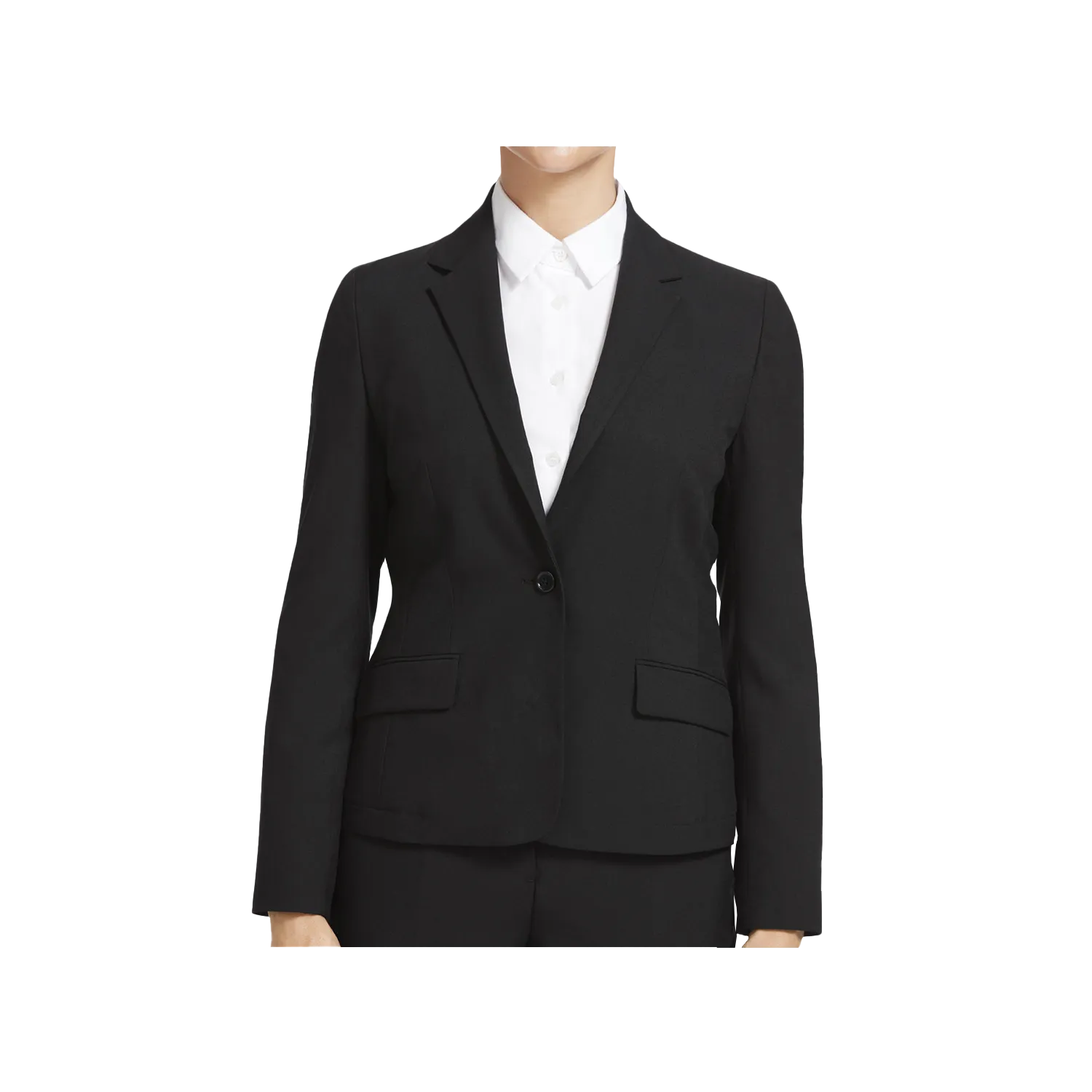 NNT Women's Helix Dry 1 Button Mid-Length Jacket - Black