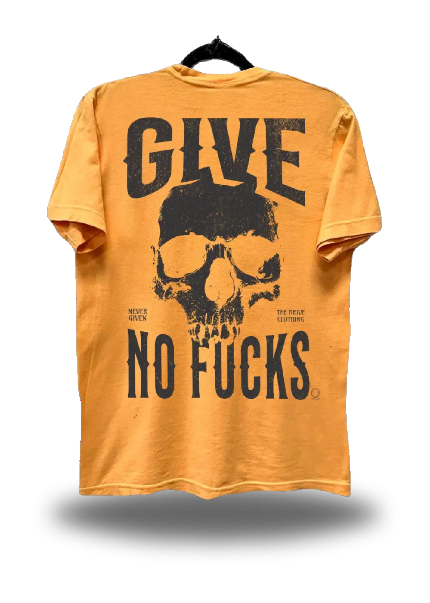 NO FUCKS CLASSIC TEE *YELLOW*